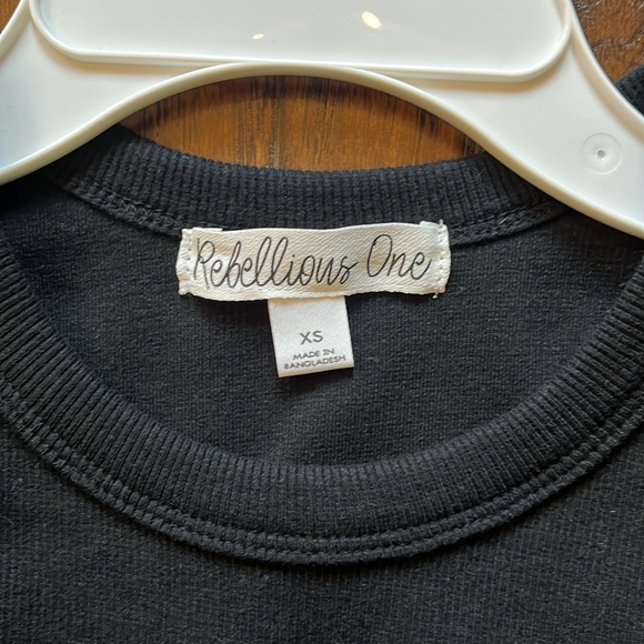 NWT!! Rebellious One black XS tank top - Picture 2 of 6